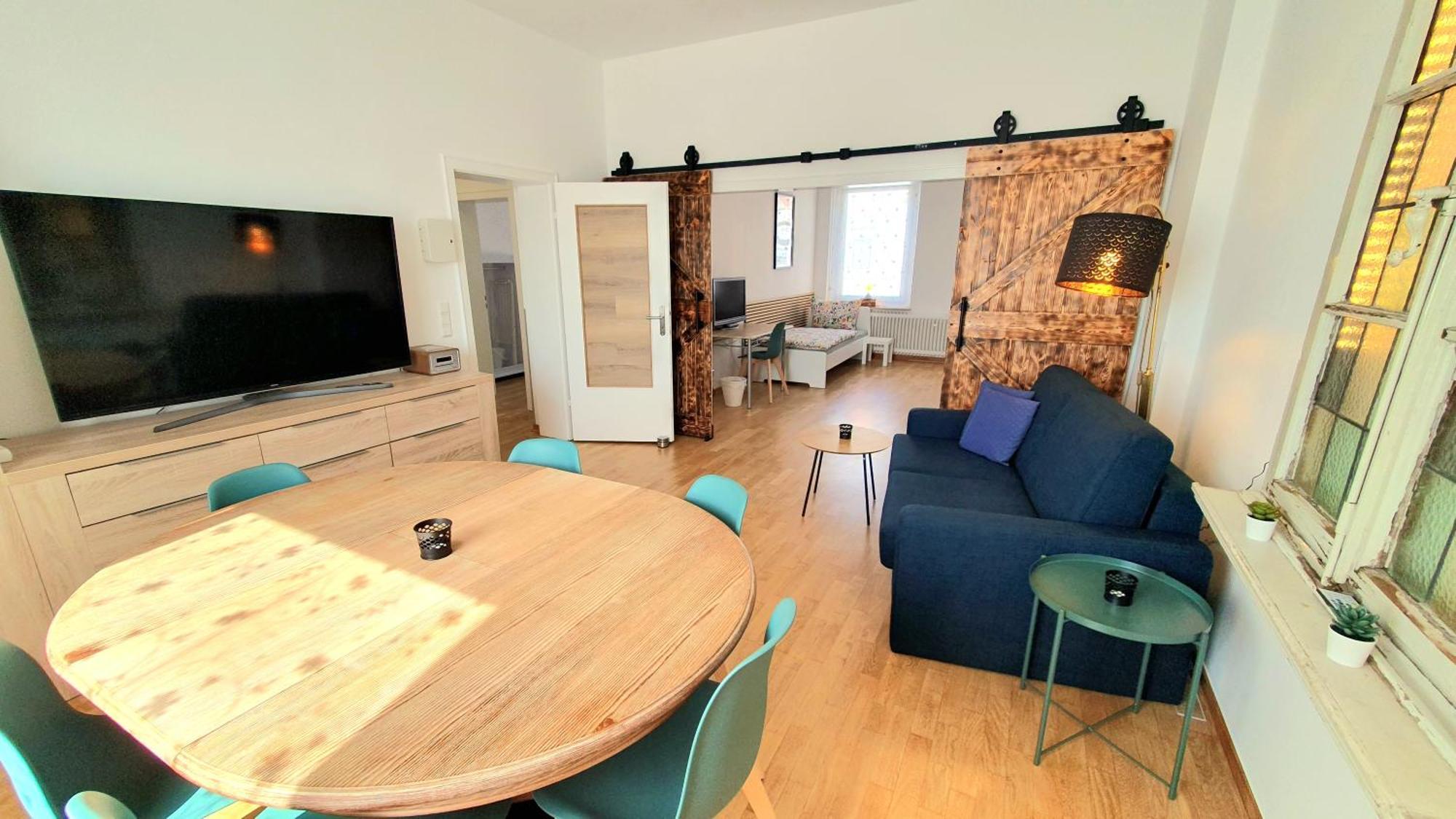 Frankes Sleep Inn, 4, 2, 1 Raumwohnungen, Sauna เฟลแบร์ท ภายนอก รูปภาพ